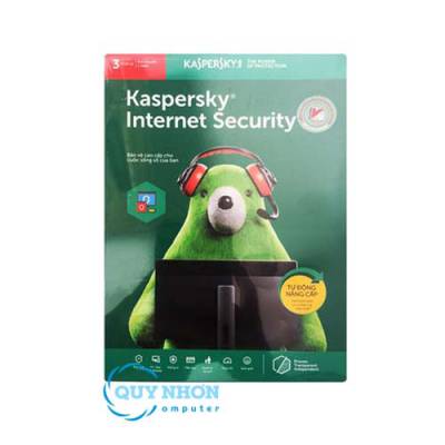 Phần mềm diệt virus Kaspersky Internet Security 3 PC (1YEAR)