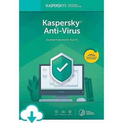 Phần Mềm Diệt Virus Kaspersky Anti-Virus (1 PC / 2 Years)